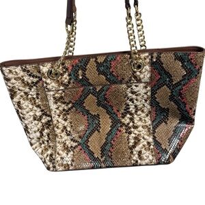 Calvin Klein Hayden Snake Tote
NWOT